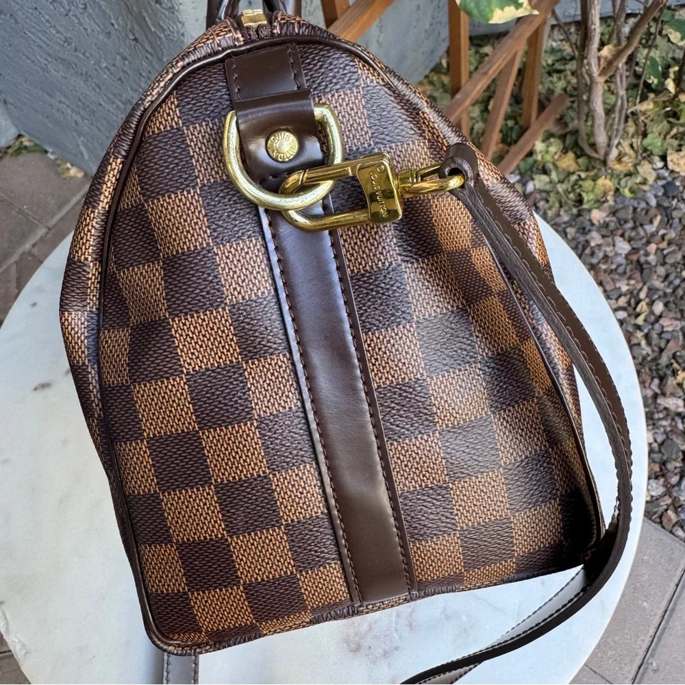 Louis Vuitton Damier Ebene Speedy Bandoulière 25 - Picture 8 of 16